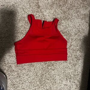 Red Zyia Sports Bra